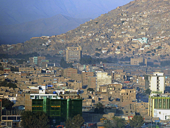 view on Kabul