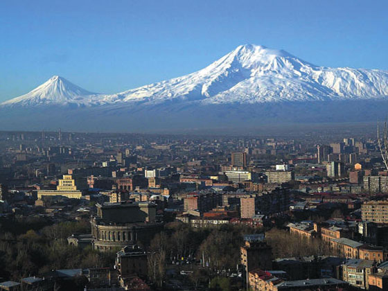 view on Yerevan