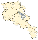 map of Armenia