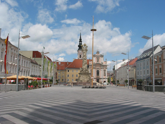 View on St Poelten