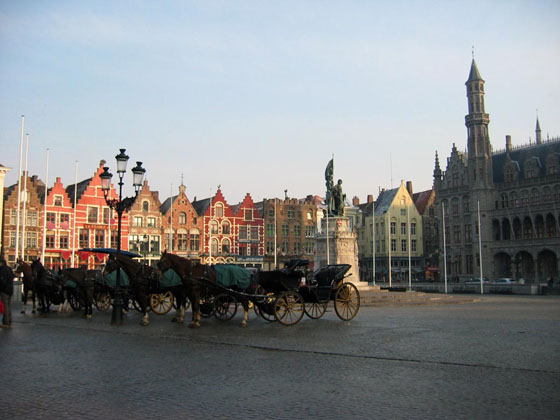square in Brugge
