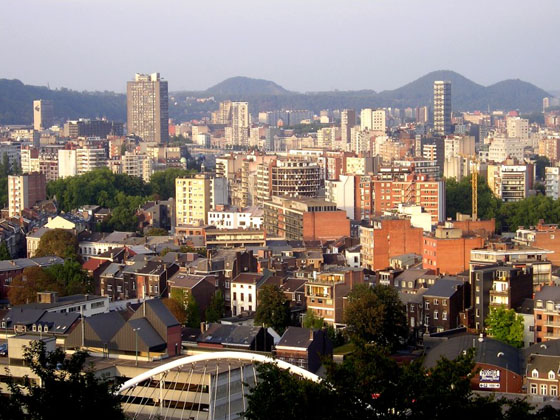 View on Liege