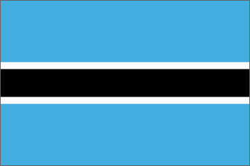 flag of Botswana