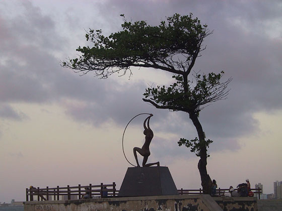 Statue Beach Fortaleza