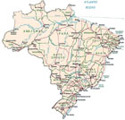 map of Brazil