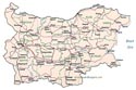 map of Bulgaria