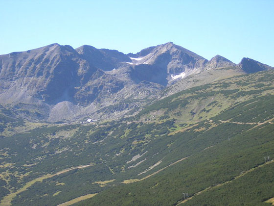 Musala seen from Yastrebets