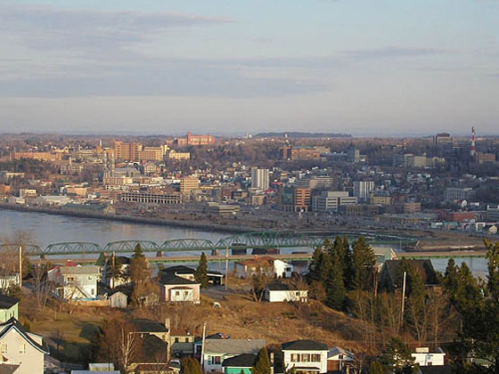 view on Saguenay