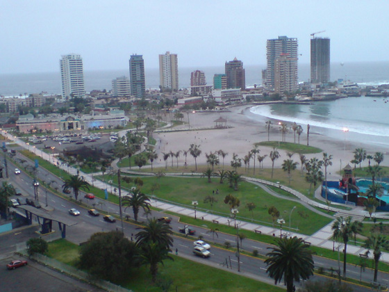 View on Iquique
