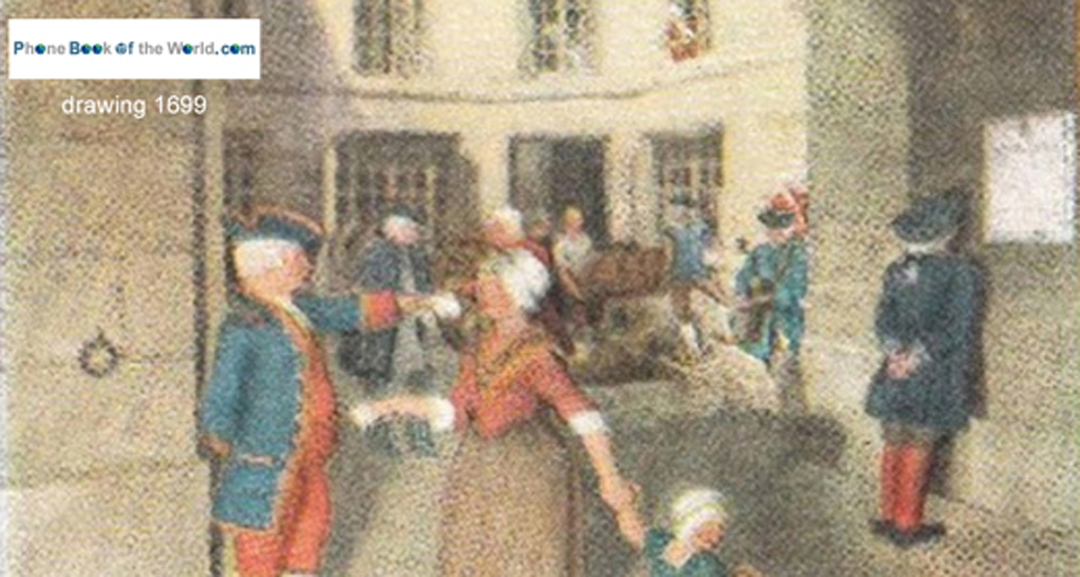 Phone Book of the World / Pajot & Rouille courtyard in 1699 Phone Book of the World / Pajot & Rouille courtyard in 1699