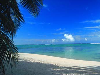 Beach on Cook Islands