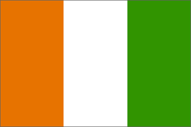 flag of Cote d Ivoire