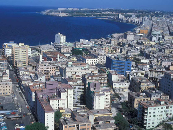 view over the city of Havana