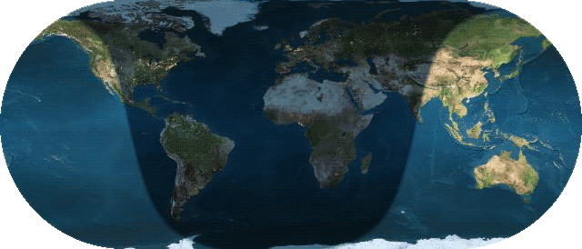 Daylight Map , Daylight Clock