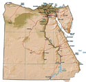 map of Egypt