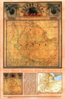 Buy Map of Ethiopia