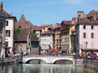 Vue sur la Ville d'Annecy