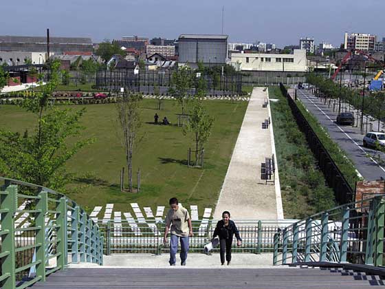 Aubervillier Parc Elie Lotar