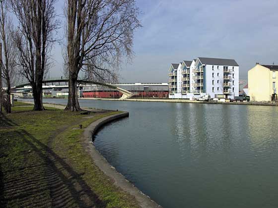 Passerelle in Aubervilliers