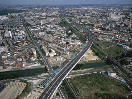 Passerelle in Aubervilliers