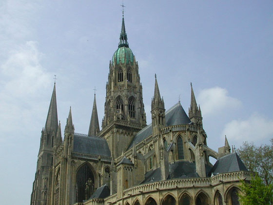 View on Bayeux