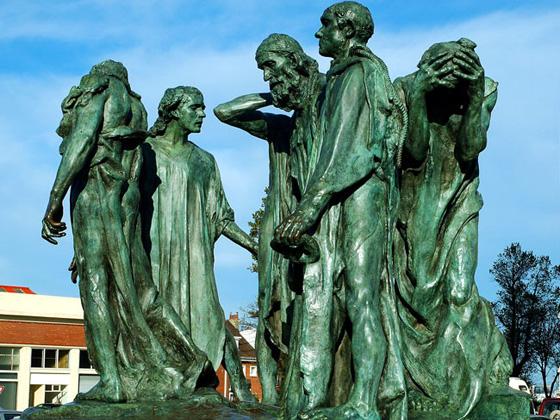 Calais Statue des Bourgeois
