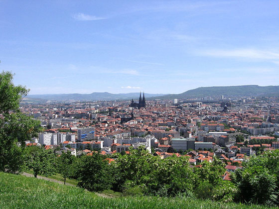View on Clermont Ferrant