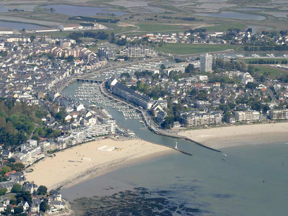 la Baule Vue sur la Ville