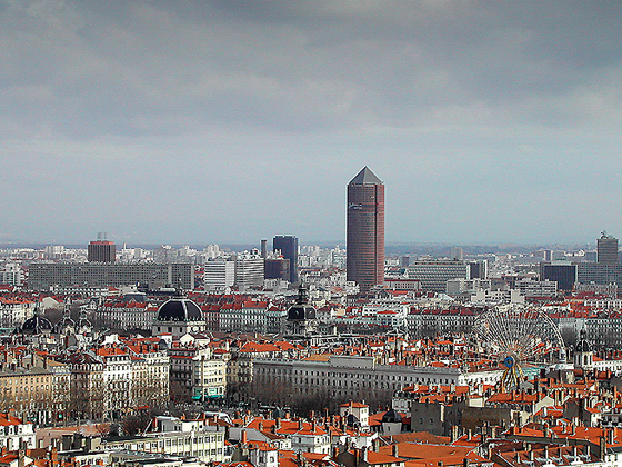 Lyon Vue sur la Ville