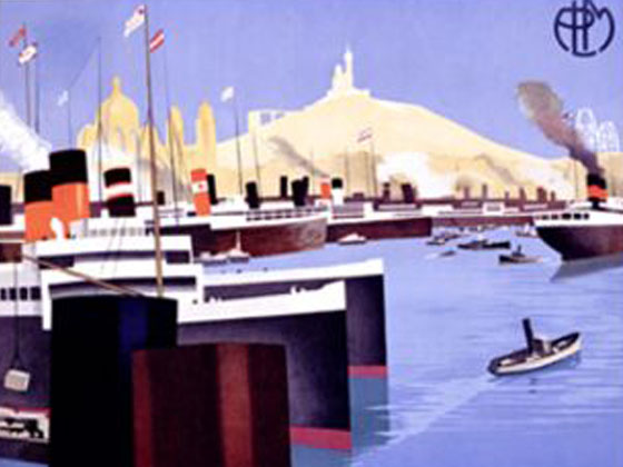 Marseille, Porte d'Afrique (you can buy this poster if you click on the small image below !)