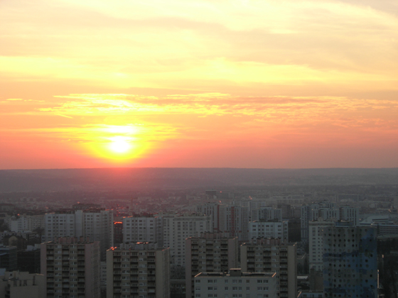 Nanterre au Coucher du Soleil