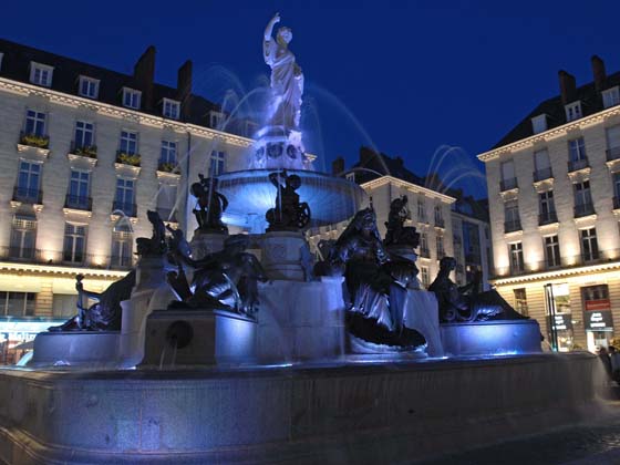 Nantes Fontaine Place Royale