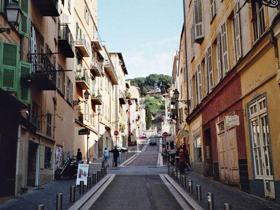 Rue dans le Vieux Port de Nice