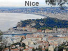 Vue sur Nice et la Prommenade de Nice