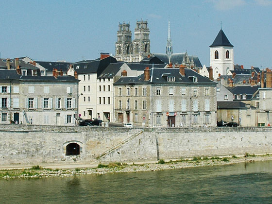Orleans on the Loire River