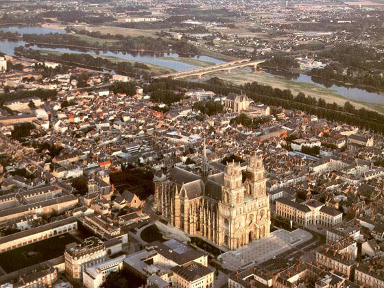 Orleans Vue du Ciel