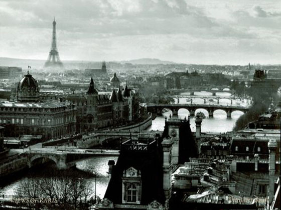 Hotel de Ville with view over the Seine (you can buy this Poster by cliquing on the small image below)