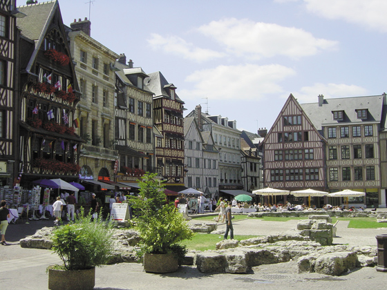 Rouen Place du Vieux March&eacute;