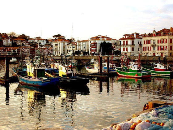 View on Saint Jean de Luz