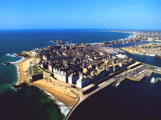 View over Saint Malo
