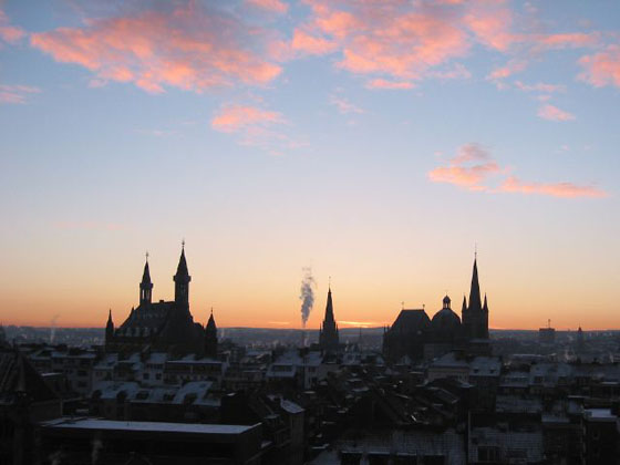 Skyline of Aachen