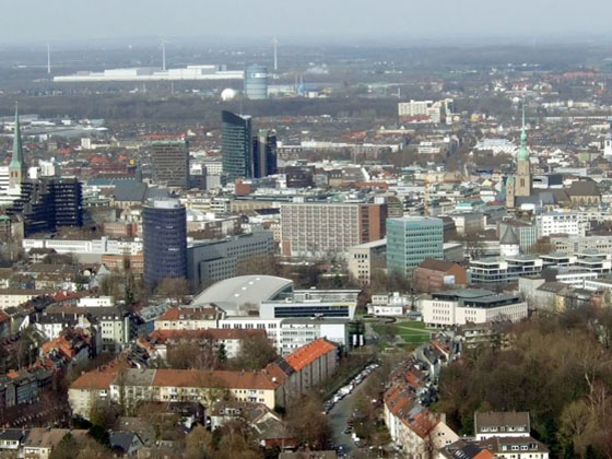 view over Dortmund