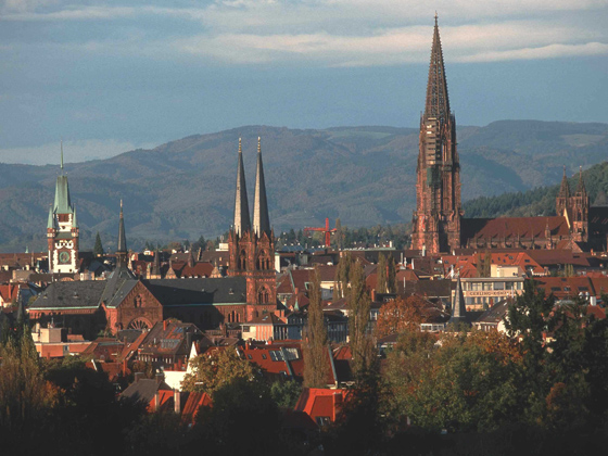 View on Freiburg