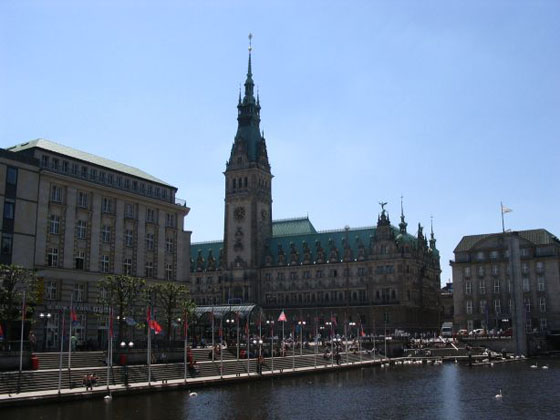 Hamburg Rathhaus Townhall