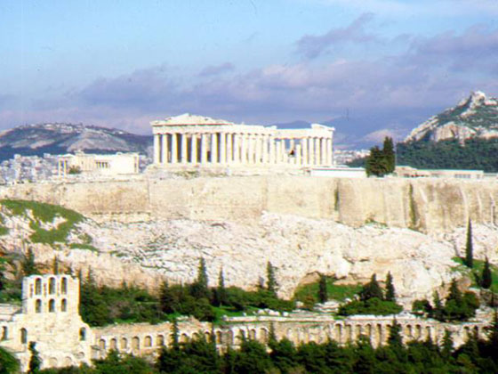 View on the Acropolis