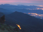 view from Tai Mo Shan, highest Mountain of Hong Kong