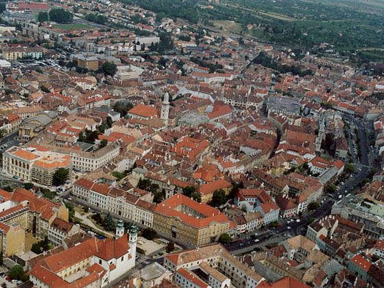 Sopron Areal View