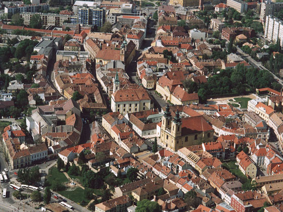 Szekesfehervar Areal View