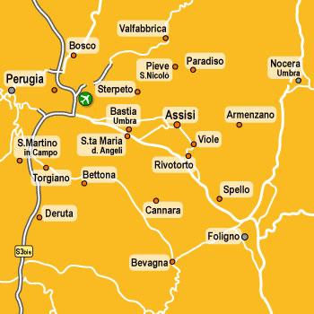 Hotels around Assisi