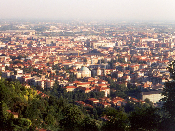 View on Bergamo